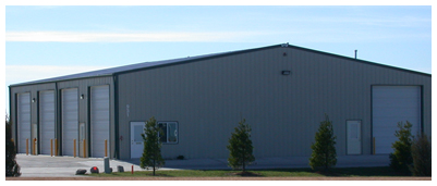 Pre-engineered and prefabricated steel buildings.